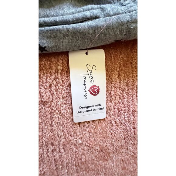 Secret Treasures Star Print Gray Sleep Jogger Pants Cuffed Lounge XL NWT - Picture 2 of 9